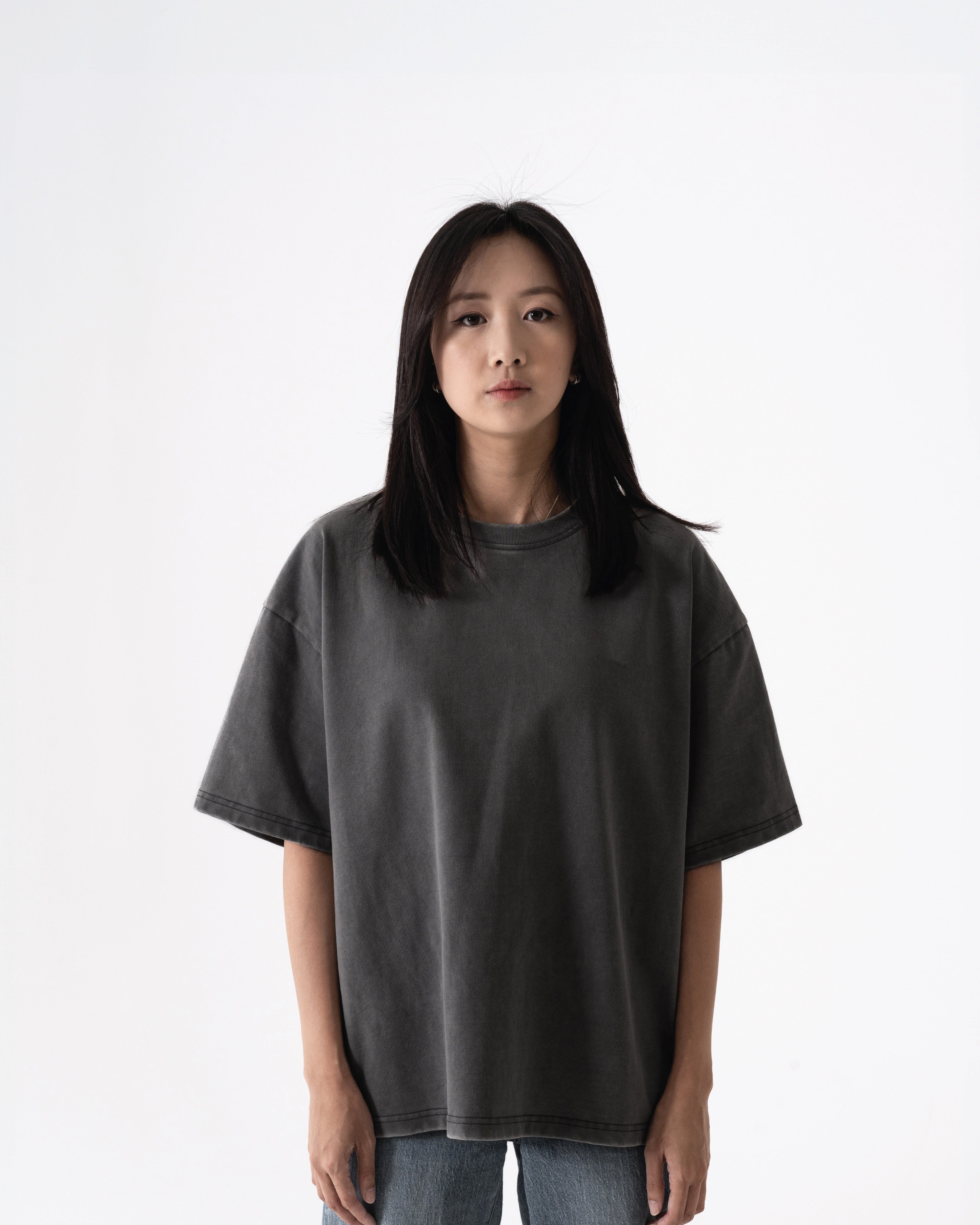 Nowhere Blank T-Shirt - Washed Black