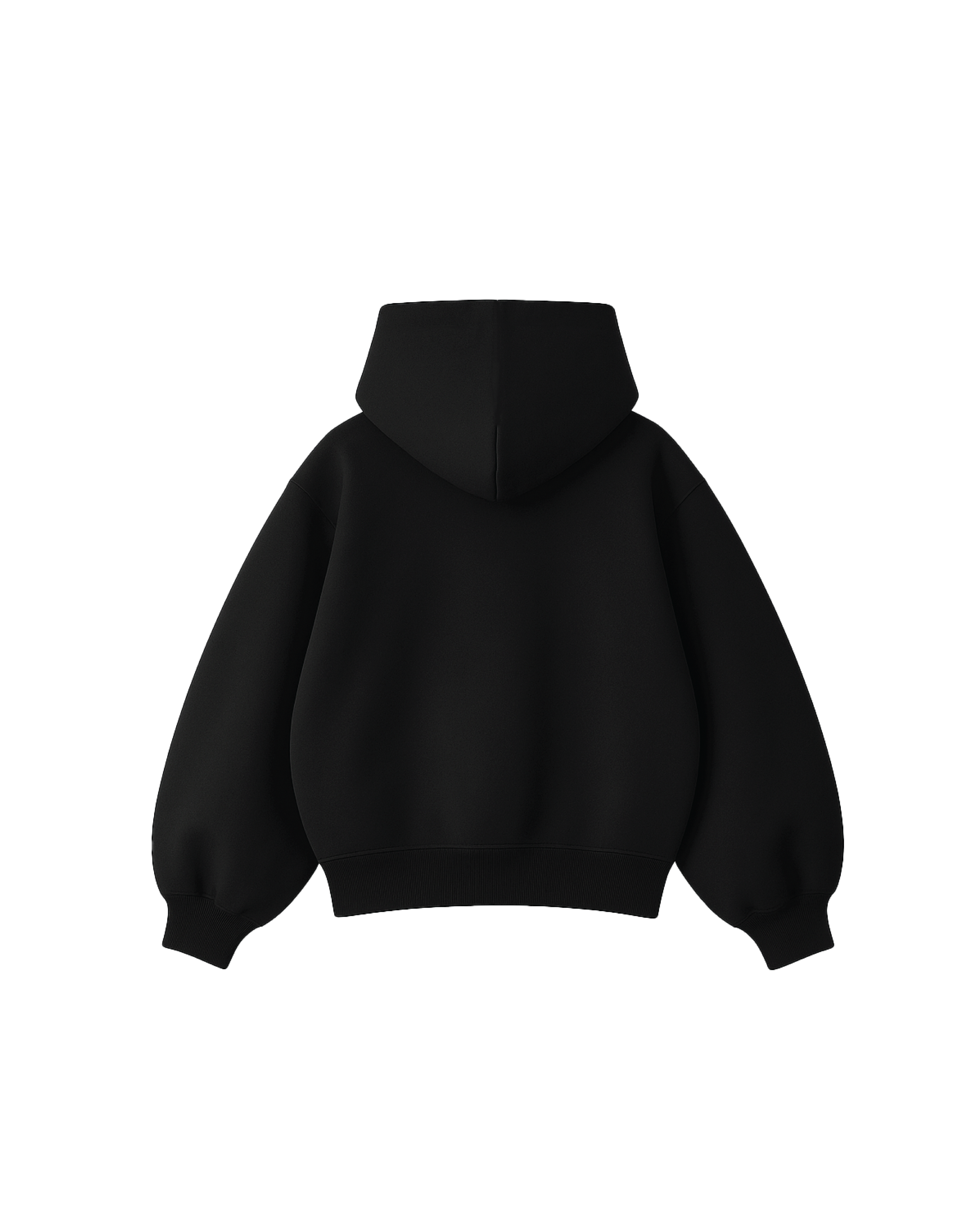 The Nowhere Zip Up Hoodie (Black)