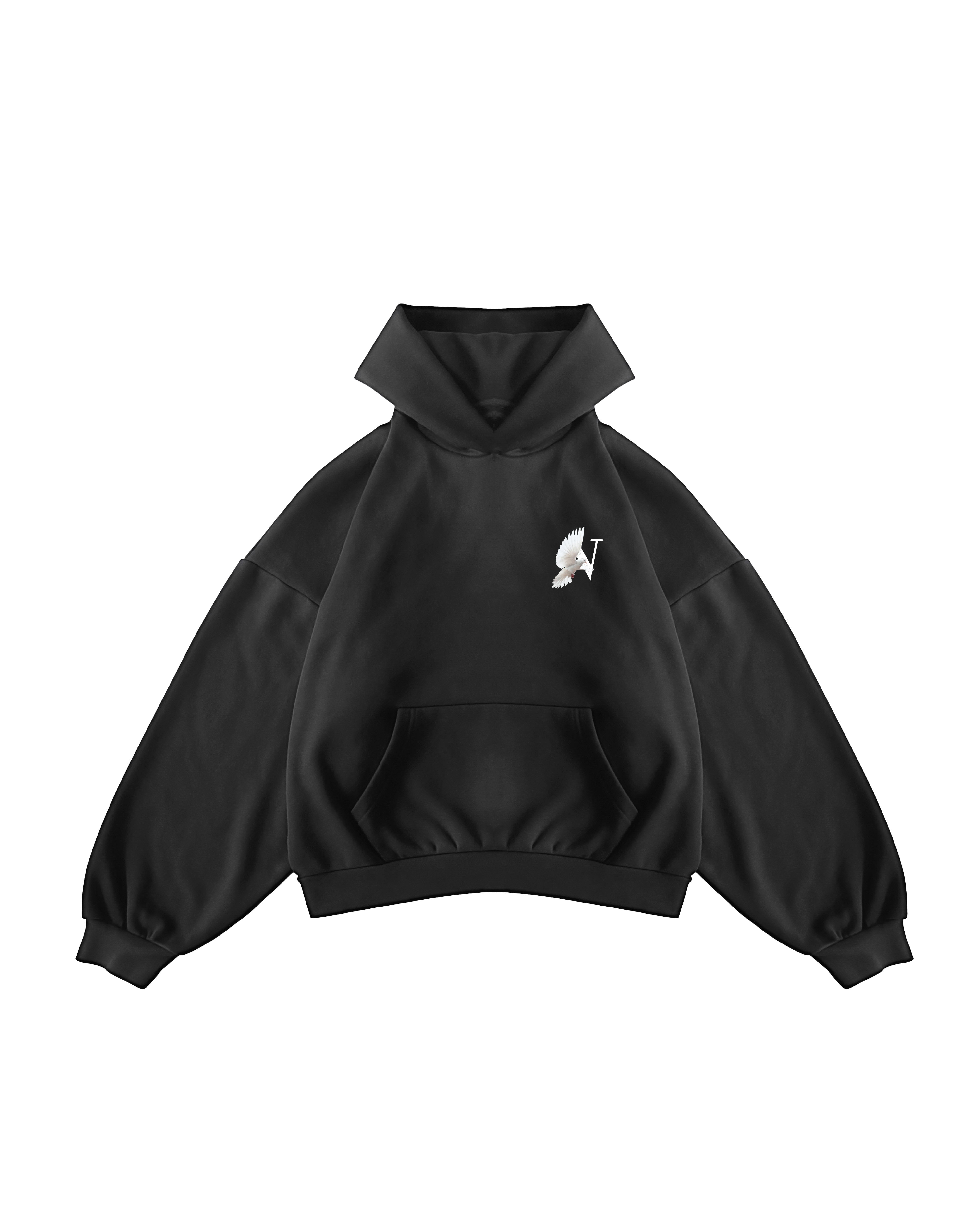 The Nowhere Hoodie - Black